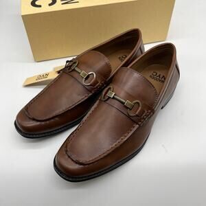 Madden NYC Men's Gunner Dress Loafer Brown Cognac Size 9.5